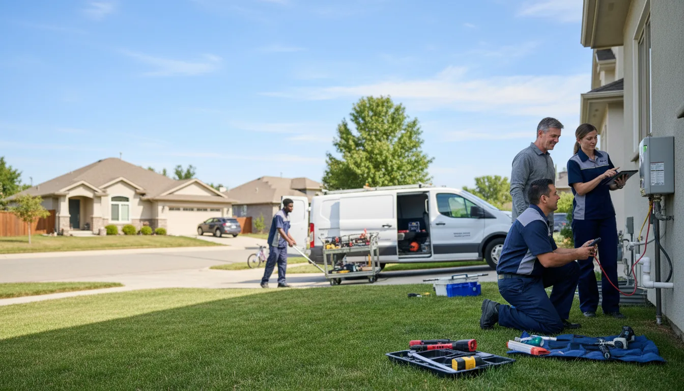 Tankless water heater service in Dixon, NE